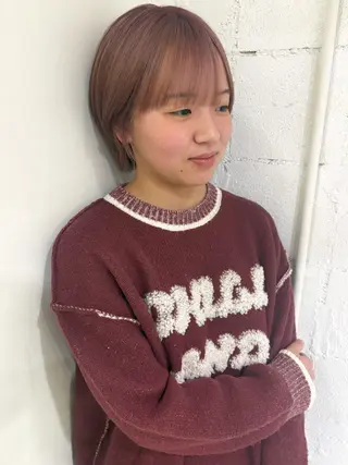 ショート カラー 🩵DAICHI /デザイン特化🩵のヘアスタイル