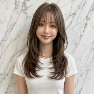 ロング クセ毛解決💠艶髪 縮毛矯正💠棚村竜太のヘアスタイル