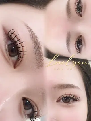マツエク・マツパ Lme Lyou. NATSUKIのマツエク・マツパデザイン