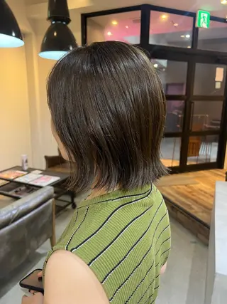 ショート カラー beleefric 🩵チセのヘアスタイル