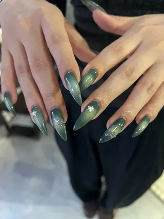 ネイル Hata nail 🎀個性派ニュアンスのネイルデザイン