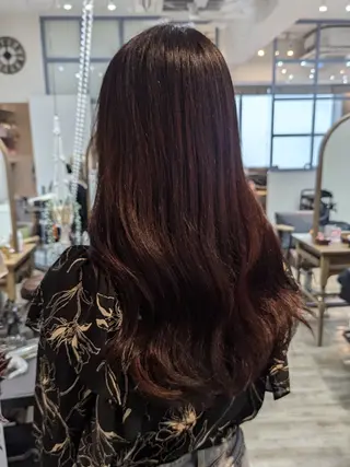ロング 🏹MIYU¦抜け感 ×柔らかカラーのヘアスタイル