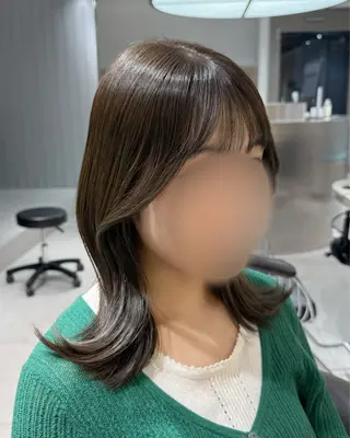 カラー ユナ hearts.店長のヘアスタイル