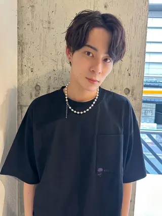 ショート 【メンズ】 shelterのヘアスタイル