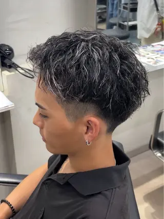 ショート メンズ特化LIBER 山口あこのヘアスタイル