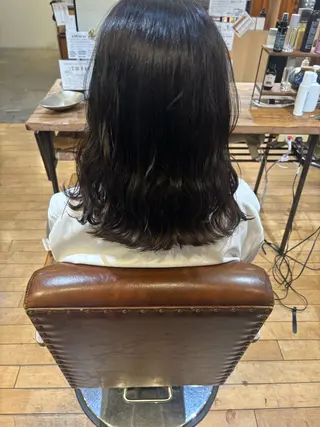 ミディアム hitoHito 〽️かしわぎ❣️のヘアスタイル