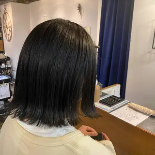 ミディアム カラー 美髪/透明感カラー reikoのヘアスタイル