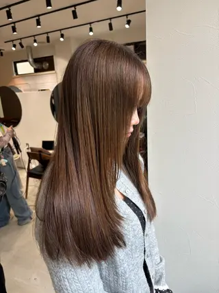 ロング カラー メンズパーマ 渡辺将功のヘアスタイル