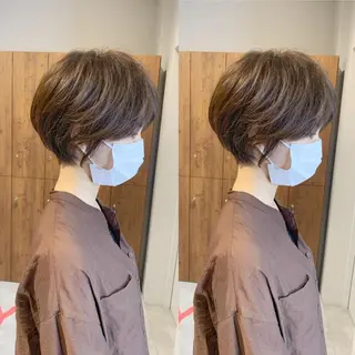 ショート 坪井 彰吾のヘアスタイル