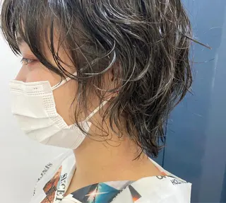 ショート パーマ Hareru 豊田 修廣のヘアスタイル