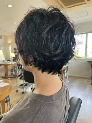 ショート パーマ 小酒井 智洋のヘアスタイル