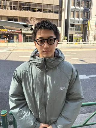 ショート パーマ メンズ 💈メンズ短髪特化 ✂︎伊藤大輝💈のヘアスタイル