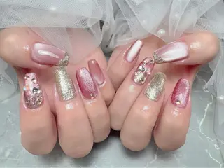 ネイル マジック ミラーのネイルデザイン