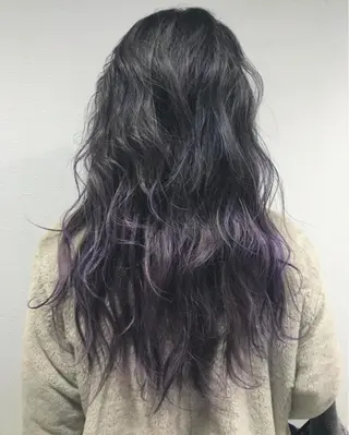 ロング カラー 沖縄東京2拠点美容師 mamicoのヘアスタイル
