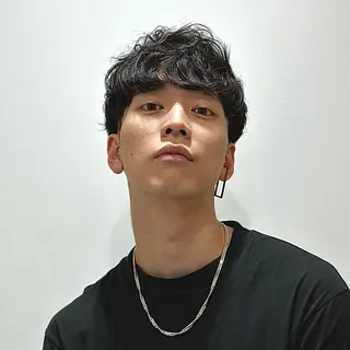 ショート パーマ メンズ 朝楽メンズパーマ 🥇メンズカット吉田のヘアスタイル