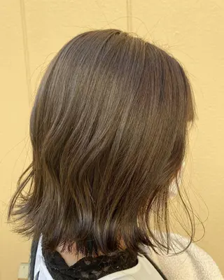 ショート カラー パーマ ヘアアレンジ メンズ キッズ ネイル マツエク・マツパ Saffyハリウッド トリートメント◎のヘアスタイル
