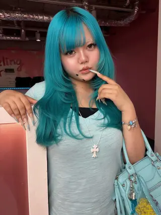 ロング カラー 🎀ブリーチモデル NANAMI🎀のヘアスタイル