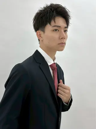 ショート mens.salon hackのヘアスタイル