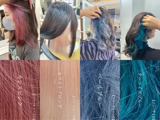 ミディアム カラー レイヤー似合わせ 透明感カラーりきやのヘアスタイル