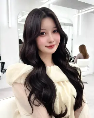 セミロング 前髪顔まわりカット 🌈中村海聖のヘアスタイル