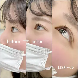 マツエク・マツパ midori🫧 Mizorogiのマツエク・マツパデザイン
