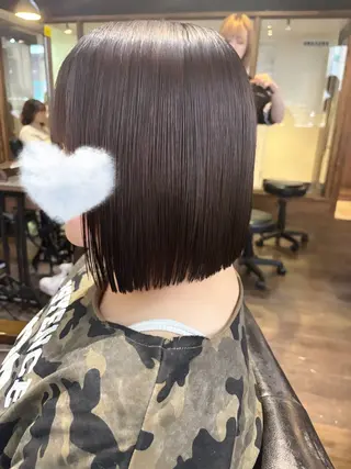 ショート Emma/レイヤー /柔らかカラーのヘアスタイル