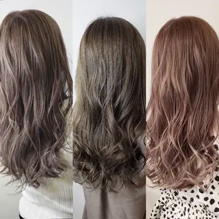 セミロング カラー 【髪質改善美容師】t occa茨木篠原健太のヘアスタイル