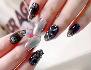 ミディアム Nail Salon Celine柏店のネイルデザイン