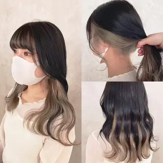 カラー 渋谷:インナーカラー ／🍒エリカ🍒のヘアスタイル