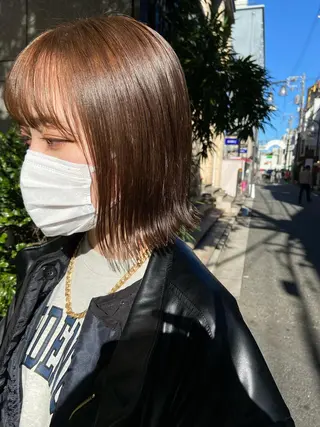 ミディアム SALTWATER AYARIのヘアスタイル