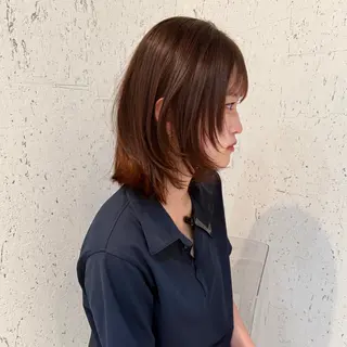 ミディアム カラー mai / linoah˚✧のヘアスタイル