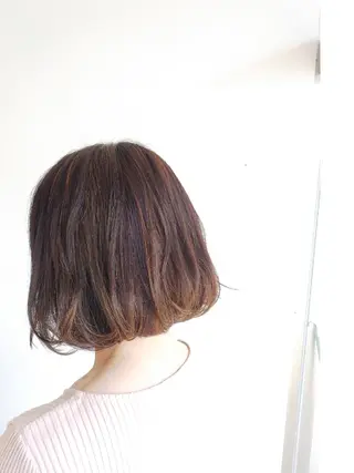 ショート カラー パーマ 宮本 克也のヘアスタイル