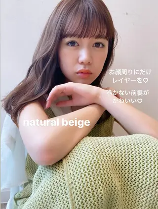 セミロング カラー アイブロウ 🍋黒瀬梨央の眉毛・アイブロウイメージ