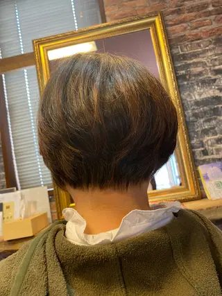 ショート クーペアセック 神田のヘアスタイル