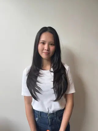 ロング mio/ カットモデル募集中‎のヘアスタイル