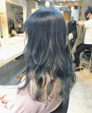 セミロング sano sayakaのヘアスタイル