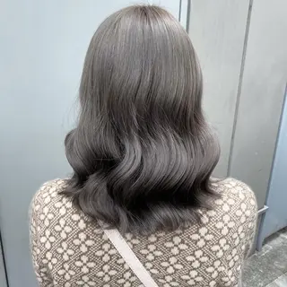 ロング カラー パーマ ヘアアレンジ メンズ キッズ ネイル マツエク・マツパ 🦋韓国風カラー🦋 こうせい原宿のヘアスタイル