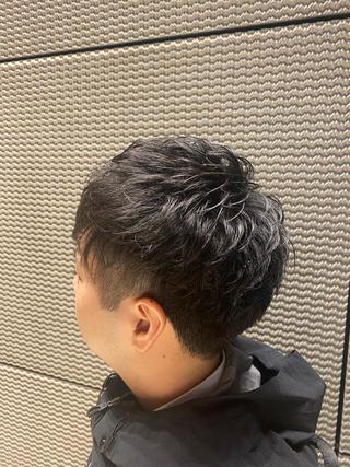 ショート メンズ 土井 康永のヘアスタイル