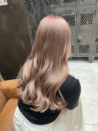 カラー ハイトーン✨ブリーチ ✨高田めぐみのヘアスタイル