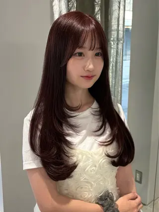 ロング カラー 🥨みのり🥨/ レイヤーカット/ボブのヘアスタイル