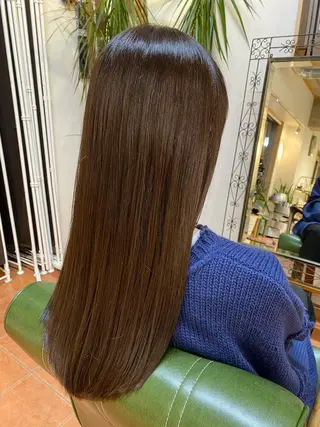 ロング カラー 石井 佑樹のヘアスタイル