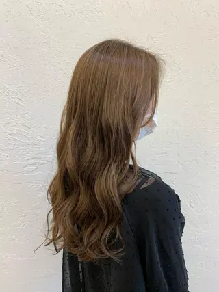 ロング カラー 髪質改善/縮毛矯正 鈴木裕介のヘアスタイル