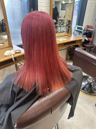 セミロング FUJII MARINのヘアスタイル