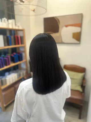 ミディアム 村上 滉弥のヘアスタイル