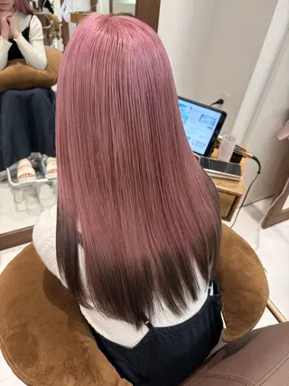 ロング カラー ハイトーン/エクステ /🎀YUINA🎀のヘアスタイル