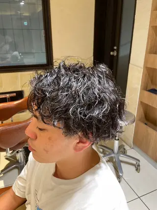 パーマ メンズ メンズ支持率NO.1 🔥Ai 北千住店のヘアスタイル