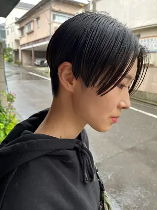 ショート 浪 一平のヘアスタイル