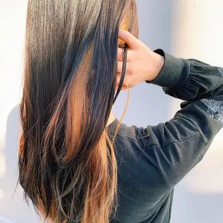 ロング カラー 中川 竜誠のヘアスタイル