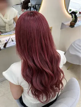 ロング カラー 齋藤 ゆず🐹🤎のヘアスタイル