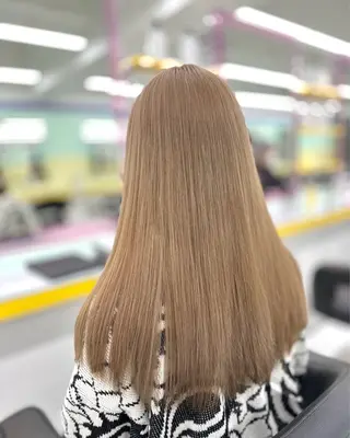 ロング カラー ヘアアレンジ 🧸ミルクティー特化 🧸MASAKIのヘアスタイル